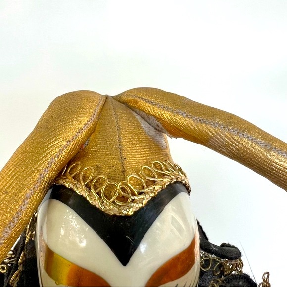 1980s Harlequin Pierrot Porcelain Doll with Stand 
House of Global Art Victoria - Picture 4 of 16